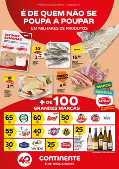 Pré-visualização do folheto da loja Continente válida a partir de 05/08/2025
