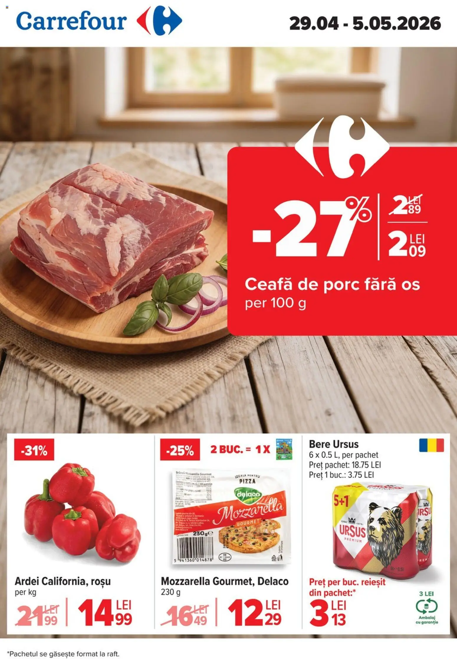 Previzualizarea de cataloage: Carrefour Carrefour Catalog valabil de la 29.04.2026