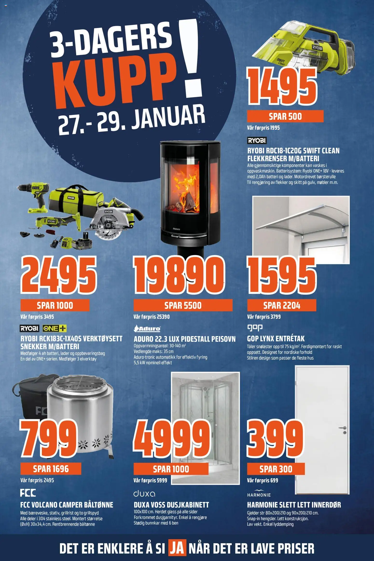 Forhåndsvis Kundeavis fra butikk Obs Bygg gyldig fra 27/01/2026