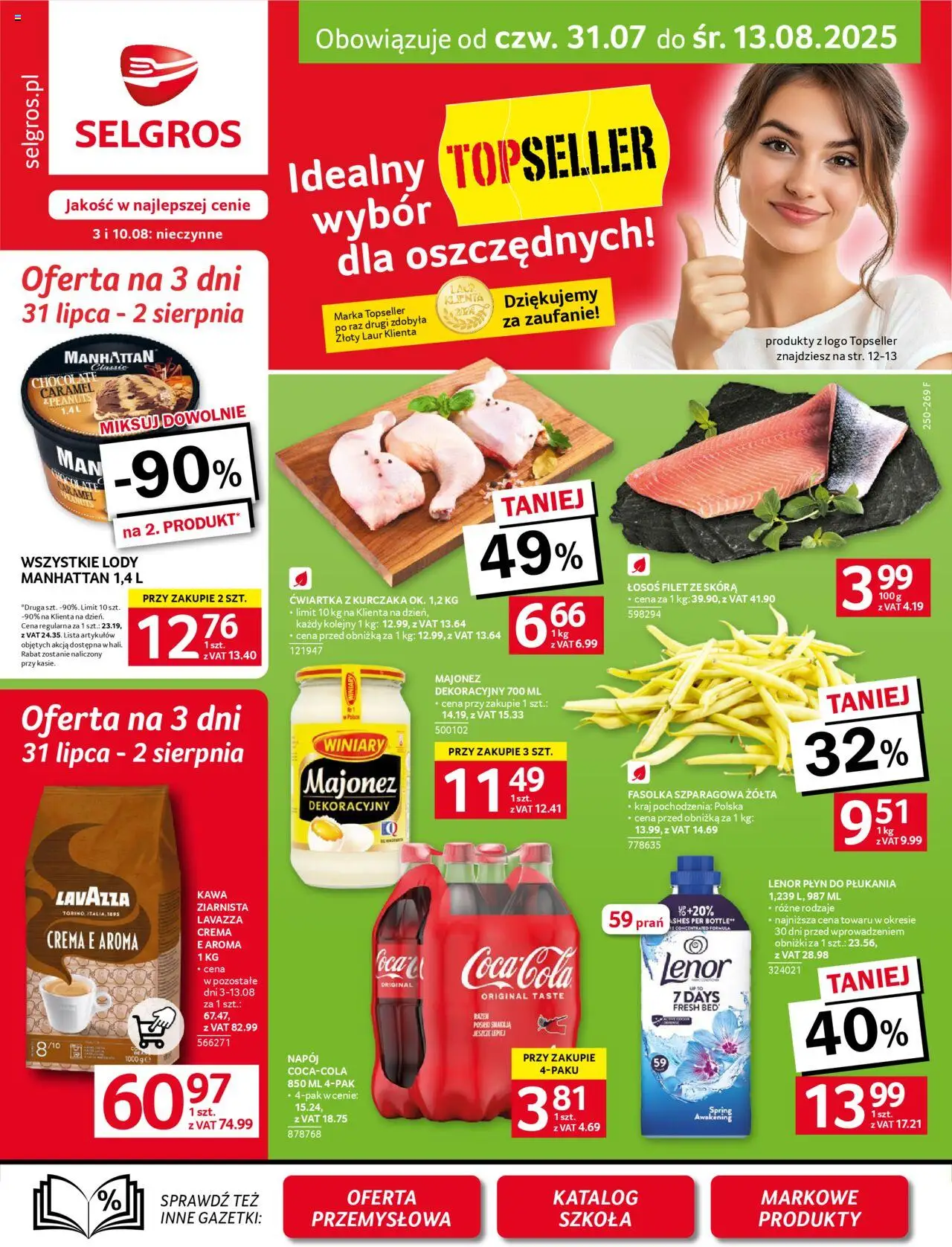 Selgros cash&carry Gazetka od 31.07.2025 - Nowa Gazetka - Numer strony 1
