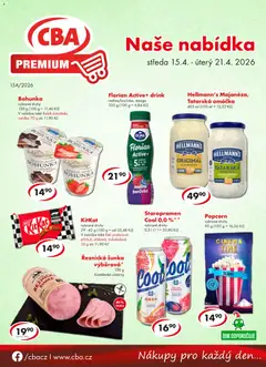 Náhled nabídky: CBA CBA leták - Premium platný od 15.04.2026