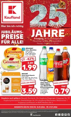 Vorschau von dem Prospekt des Geschäftes Kaufland, gültig ab dem 15.01.2026