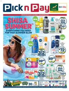 Preview of Pick n Pay flyer valid from 24/10/2025