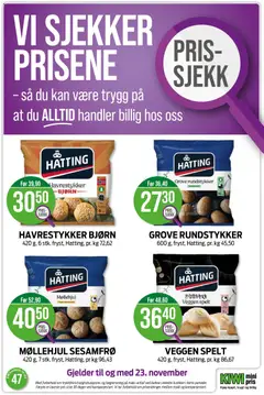 Forhåndsvis Kundeavis fra butikk Kiwi gyldig fra 17/11/2025 | Side: 25