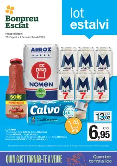 Vista previa del folleto de la tienda Bonpreu válido desde el 26/08/2025 