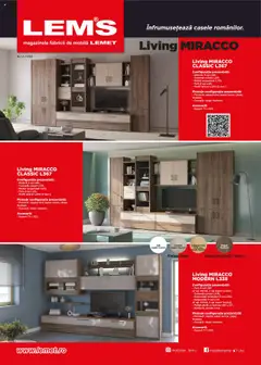 Previzualizarea de cataloage: Lem’s Catalog - Living și Dormitor Miracco valabil de la 20.11.2023
