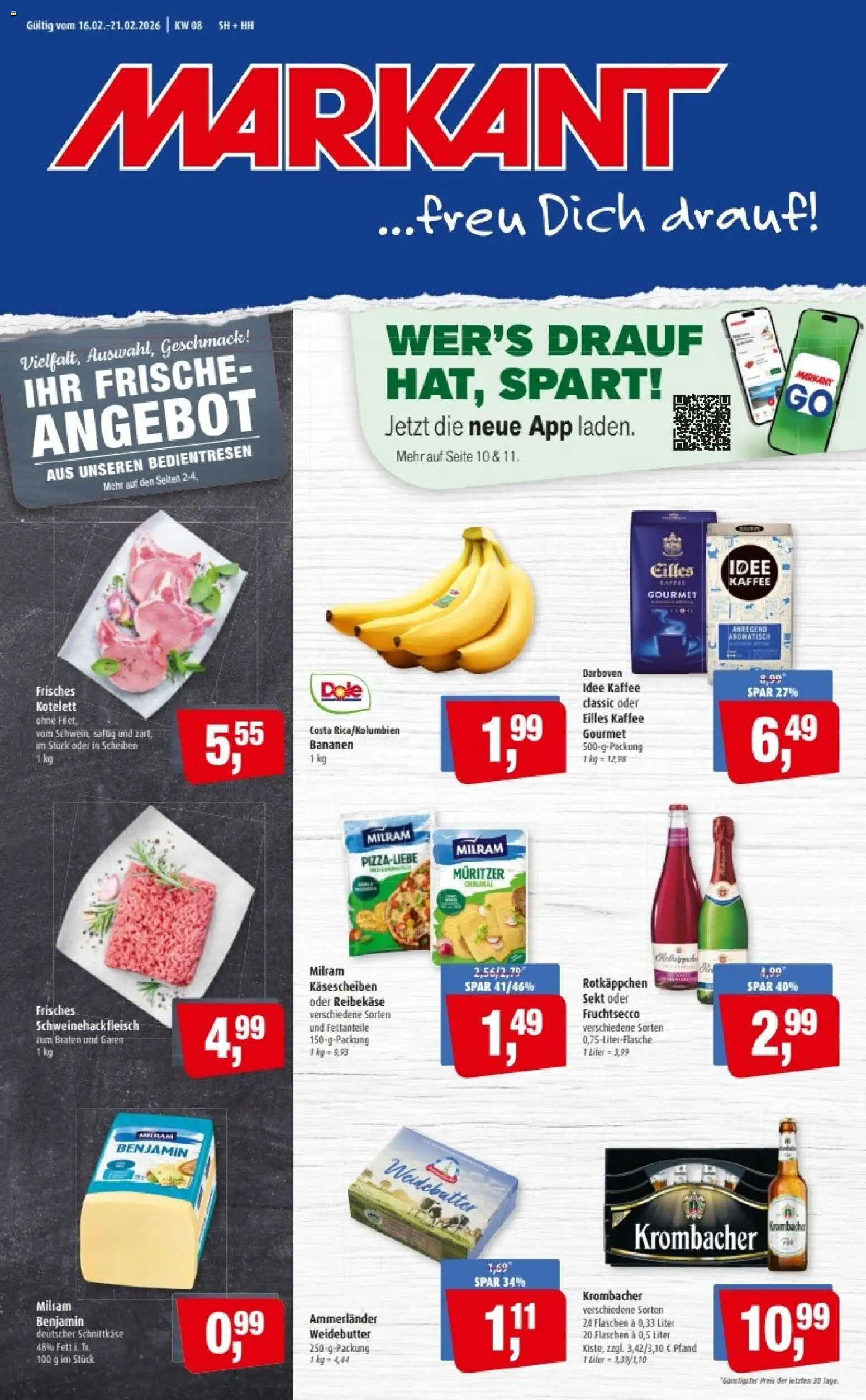 Vorschau von dem Prospekt des Geschäftes Markant, gültig ab dem 16.02.2026