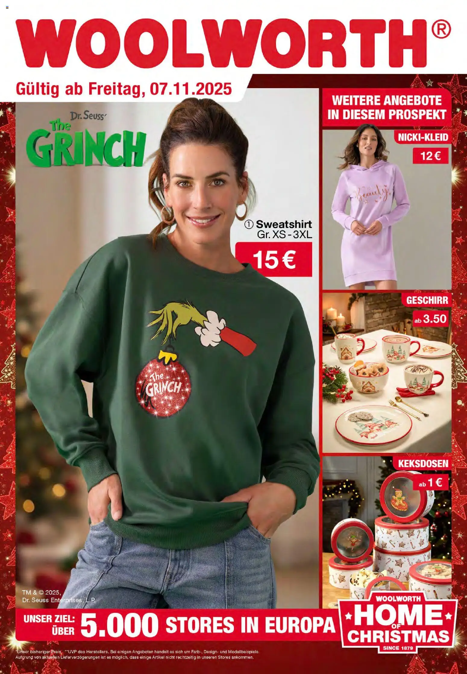 Vorschau der Angebote: Woolworth Flugblatt gültig ab 07.11.2025