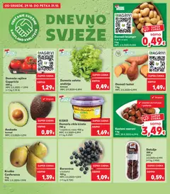 Pregled letka Katalog trgovine Kaufland vrijedi od 29.10.2025 | Stranica: 10