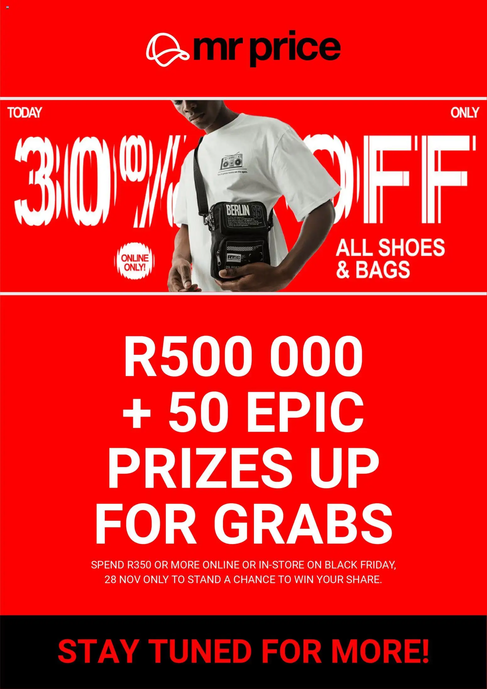 Preview of Mr Price flyer valid from 24/11/2025