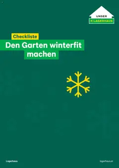 Vorschau der Angebote: Lagerhaus Den Garten winterfit machen gültig ab 20.10.2025