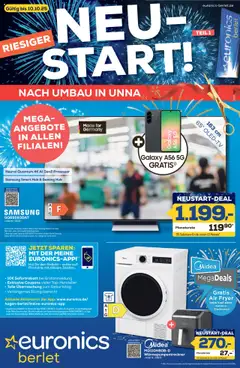 Vorschau von dem Prospekt des Geschäftes Euronics, gültig ab dem 02.10.2025