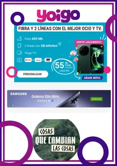 Vista previa del folleto de la tienda Yoigo válido desde el 15/03/2026 
