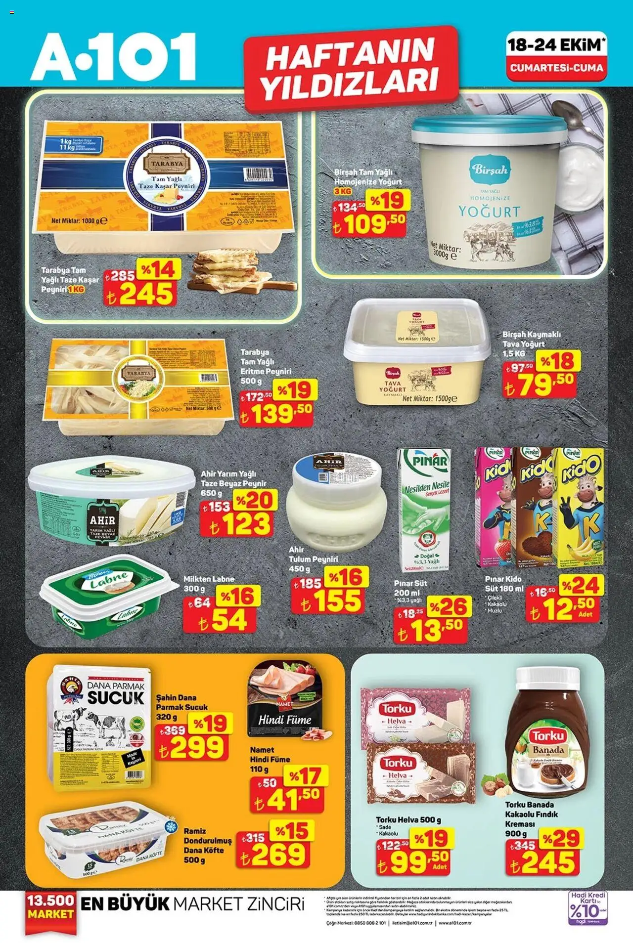 A101 Katalog (18 Ekim 2025) - Broşür bu hafta - Sayfa numarası 1