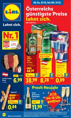 Vorschau der Angebote: Lidl Altenmarkt im Pongau, St. Johann im Pongau, Zell am See gültig ab 27.12.2025