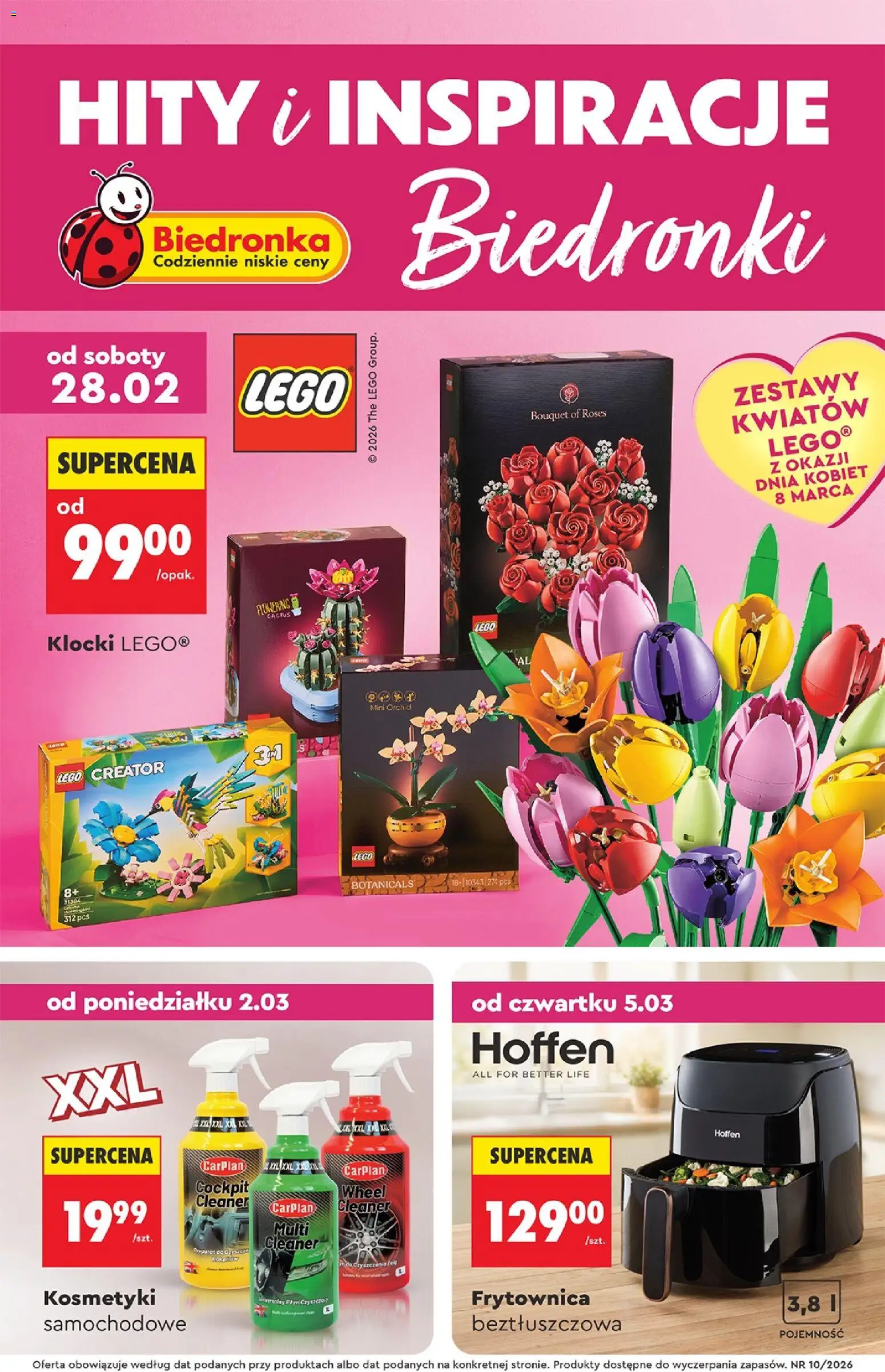 Pogląd gazetki "Biedronka gazetka Hity i inspiracje" ze sklepu Biedronka ważnej od 28.02.2026