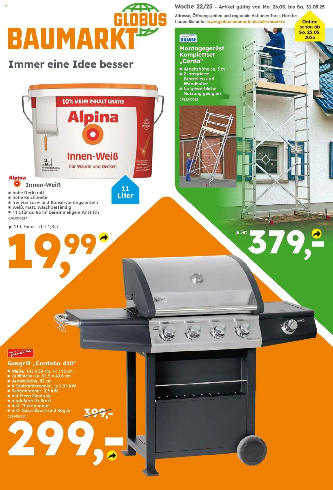 Globus Baumarkt Prospekt Gensingen (vom 25.05.2025 - 31.05.2025) - Thermometer