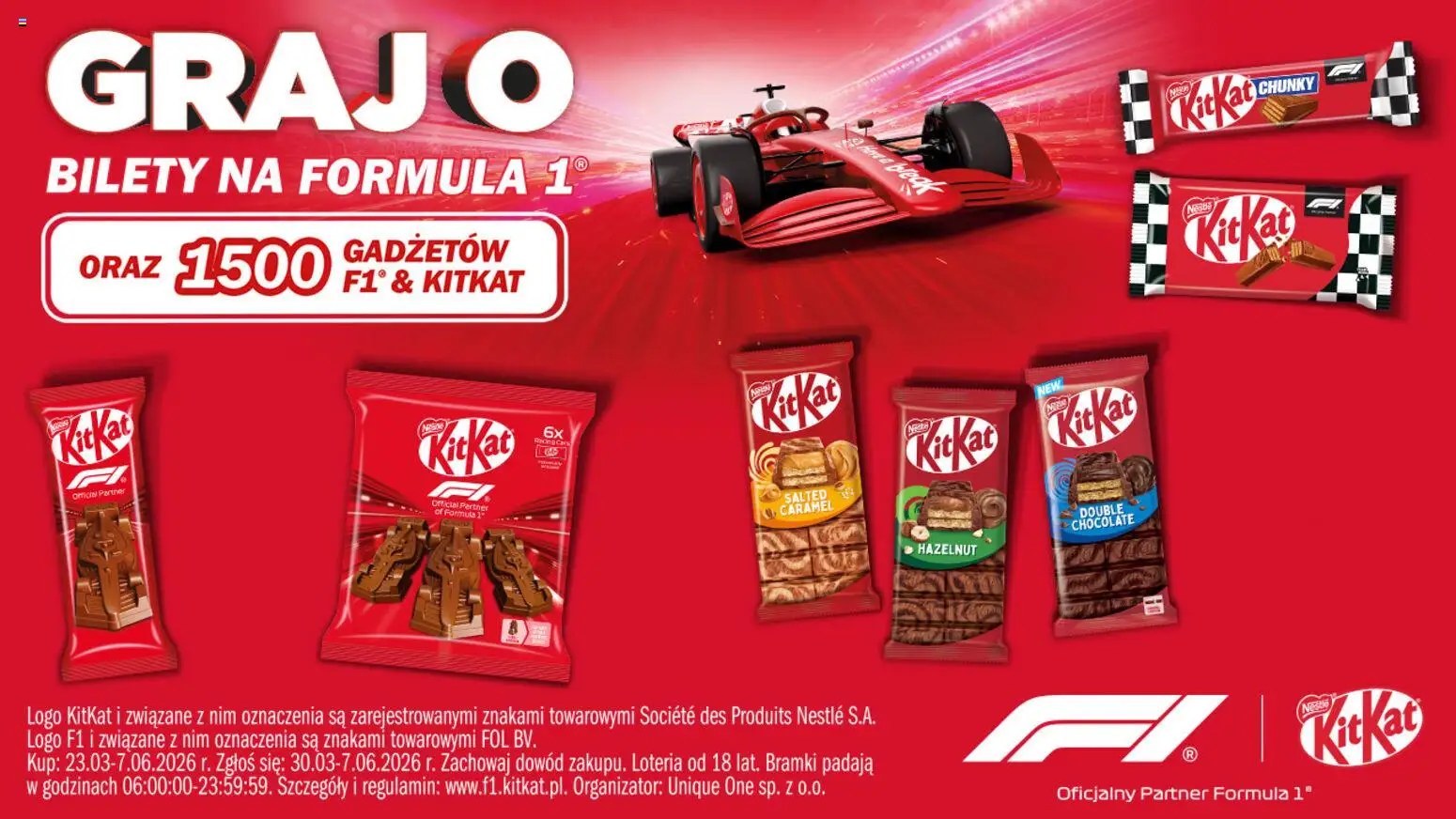 Pogląd gazetki "Intermarche konkurs - Graj o bilety na Formula 1" ze sklepu Intermarche ważnej od 23.03.2026