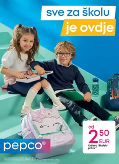 Pregled letka Katalog trgovine Pepco vrijedi od 21.08.2025