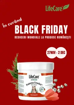 Previzualizarea de cataloage: Life Care Black Friday notificarea valabil de la 24.11.2025