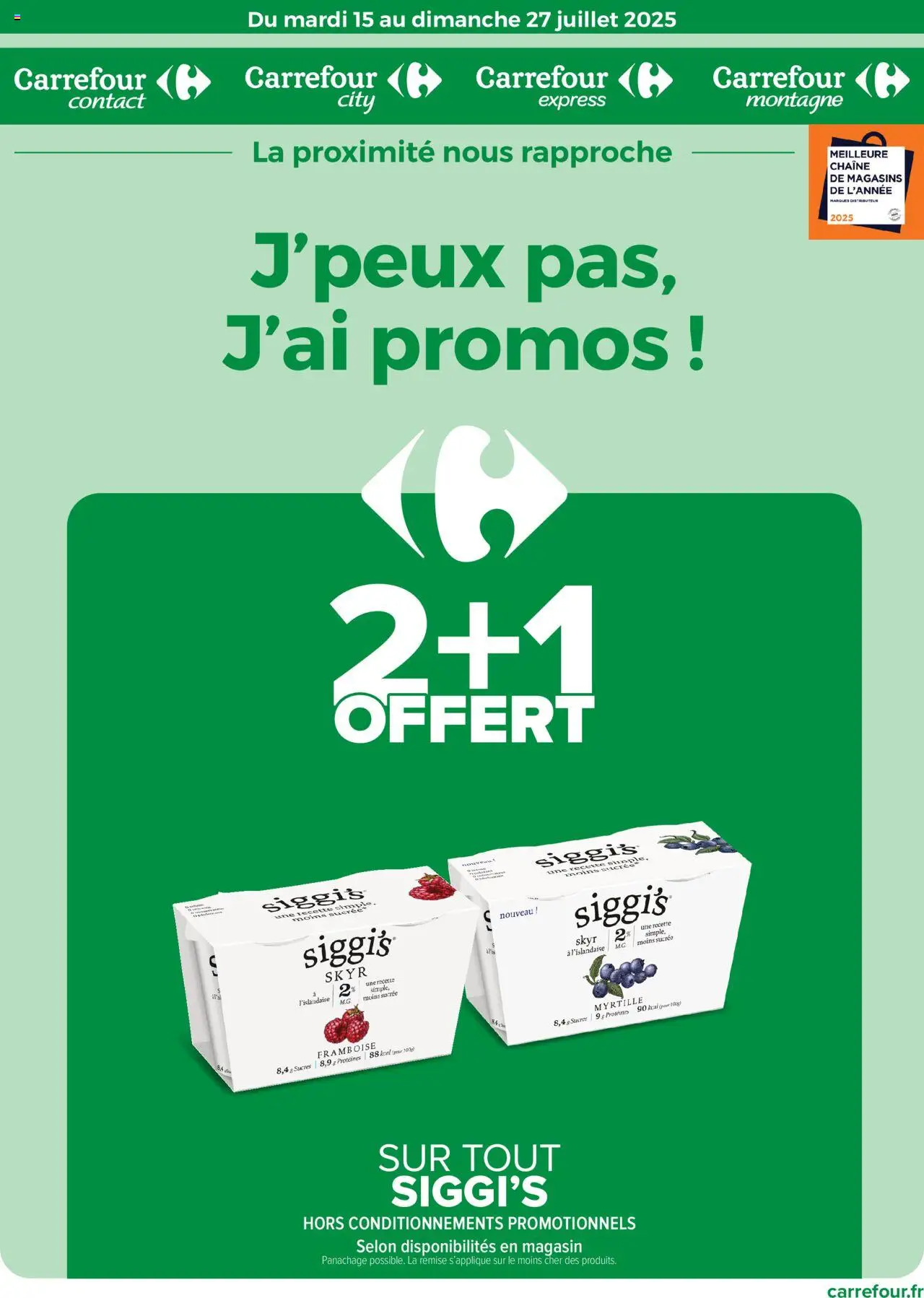 Catalogue de la boutique Carrefour contact valable du 15/07/2025 - Page numéro 1
