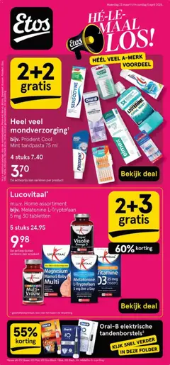 Voorbeeld van Etos folder van winkel Etos geldig vanaf 23-03-2026