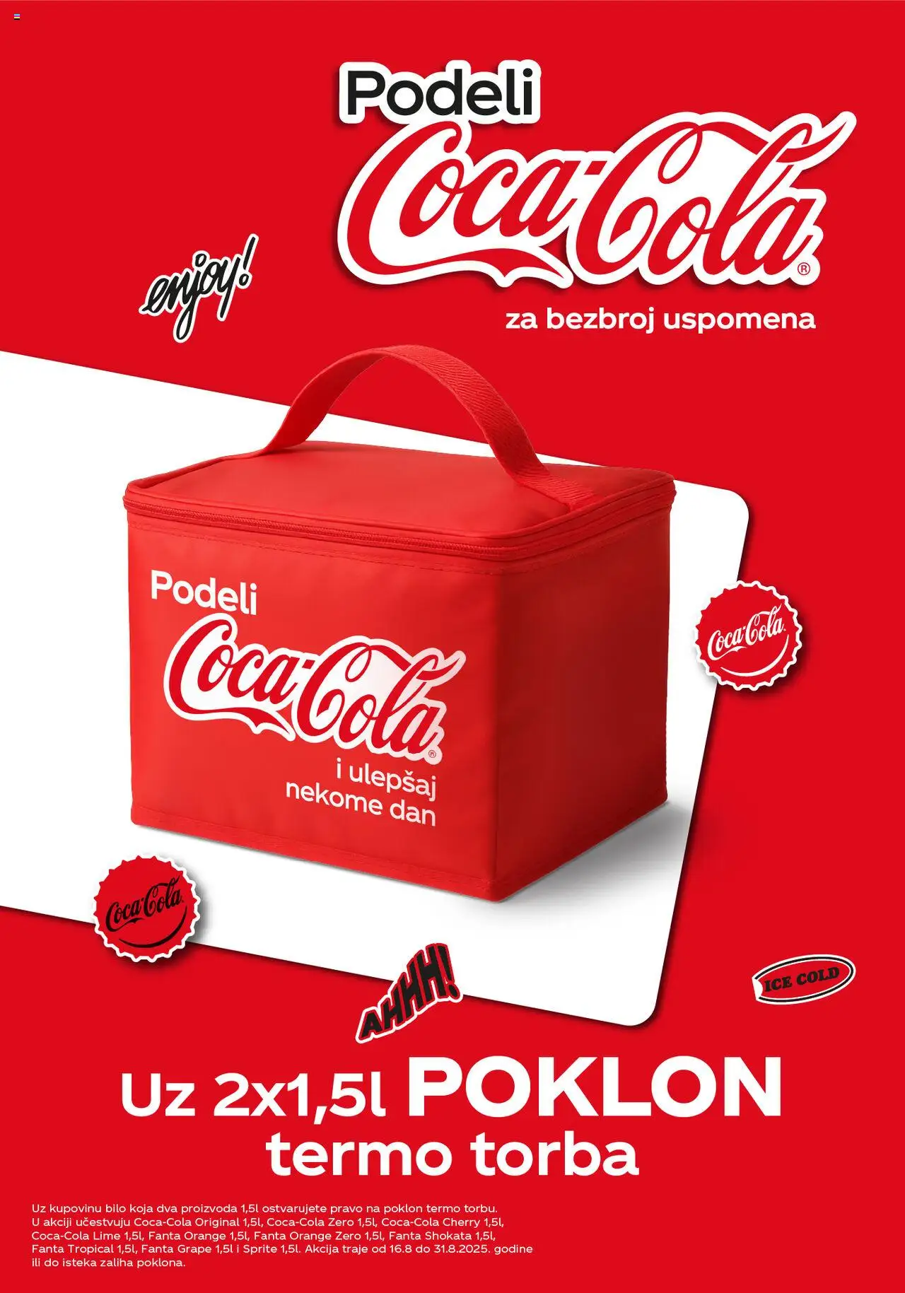 Univerexport katalog važi od 16.08.2025 - stranica 1 - Fanta, Sprite, Torba