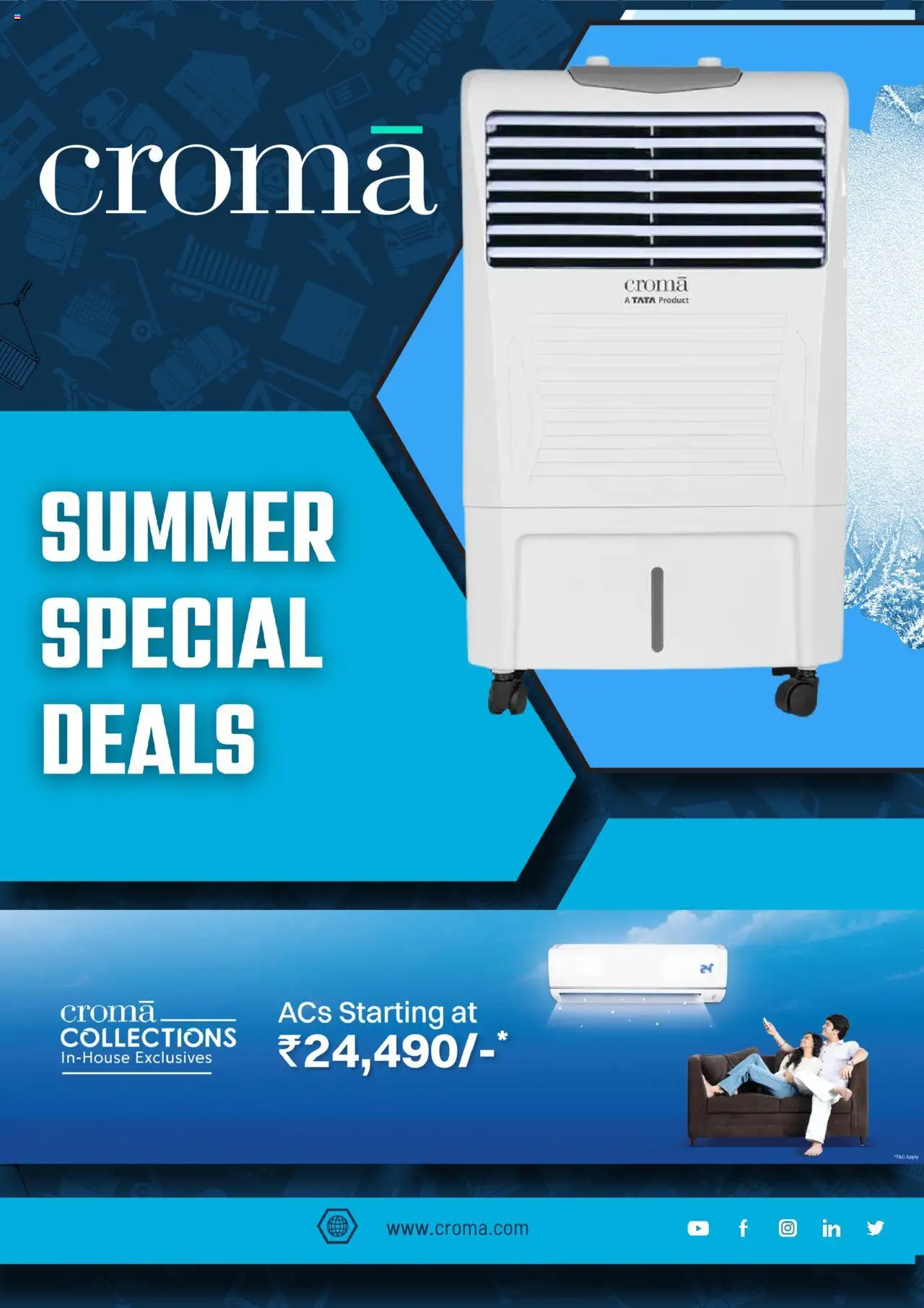 Croma catalogue valid from 27/05/2025 - page number 1