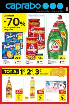 Vista previa del folleto de la tienda Caprabo válido desde el 05/01/2026 