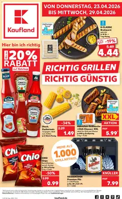 Vorschau von dem Prospekt des Geschäftes Kaufland, gültig ab dem 23.04.2026