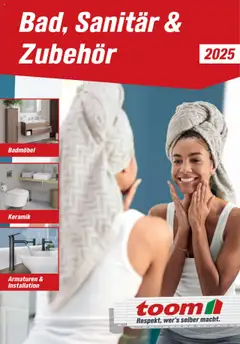 Vorschau von dem Prospekt des Geschäftes Toom Baumarkt, gültig ab dem 01.09.2025