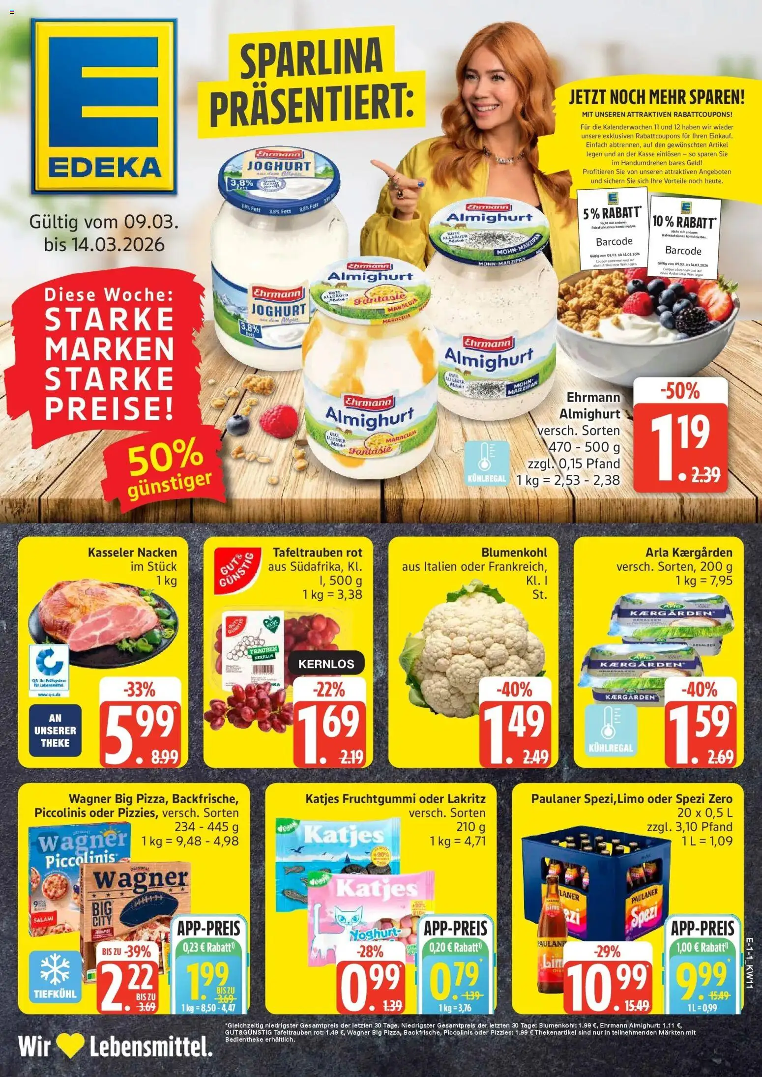 Vorschau von dem Prospekt des Geschäftes Edeka, gültig ab dem 09.03.2026