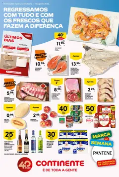 Pré-visualização do folheto da loja Continente válida a partir de 12/08/2025
