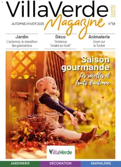 Prévisualisation de Catalogue du magasin VillaVerde formulaire valide 19/09/2025