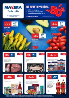 MAXIMA parduotuvės leidinio Leidinys galiojančio nuo 2026.02.10 peržiūra