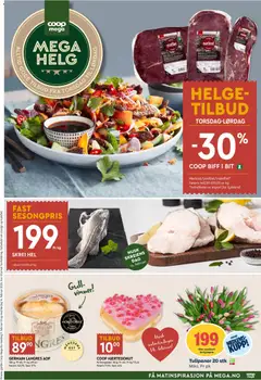 Forhåndsvis Mega Helg fra butikk Coop Mega gyldig fra 12/02/2026