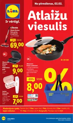 Skatīt Lidl akciju bukletu, derīgs no 02.02.2026.