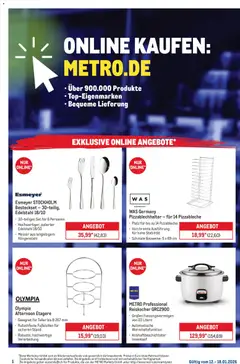 Vorschau von dem Prospekt des Geschäftes Metro, gültig ab dem 12.01.2026