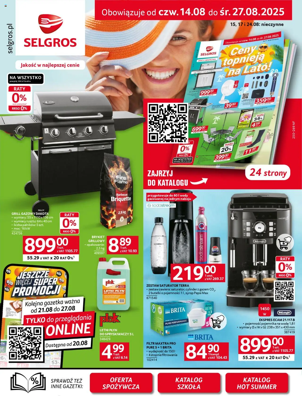 Selgros cash&carry Oferta przemysłowa od 14.08.2025 - Nowa Gazetka - Numer strony 1