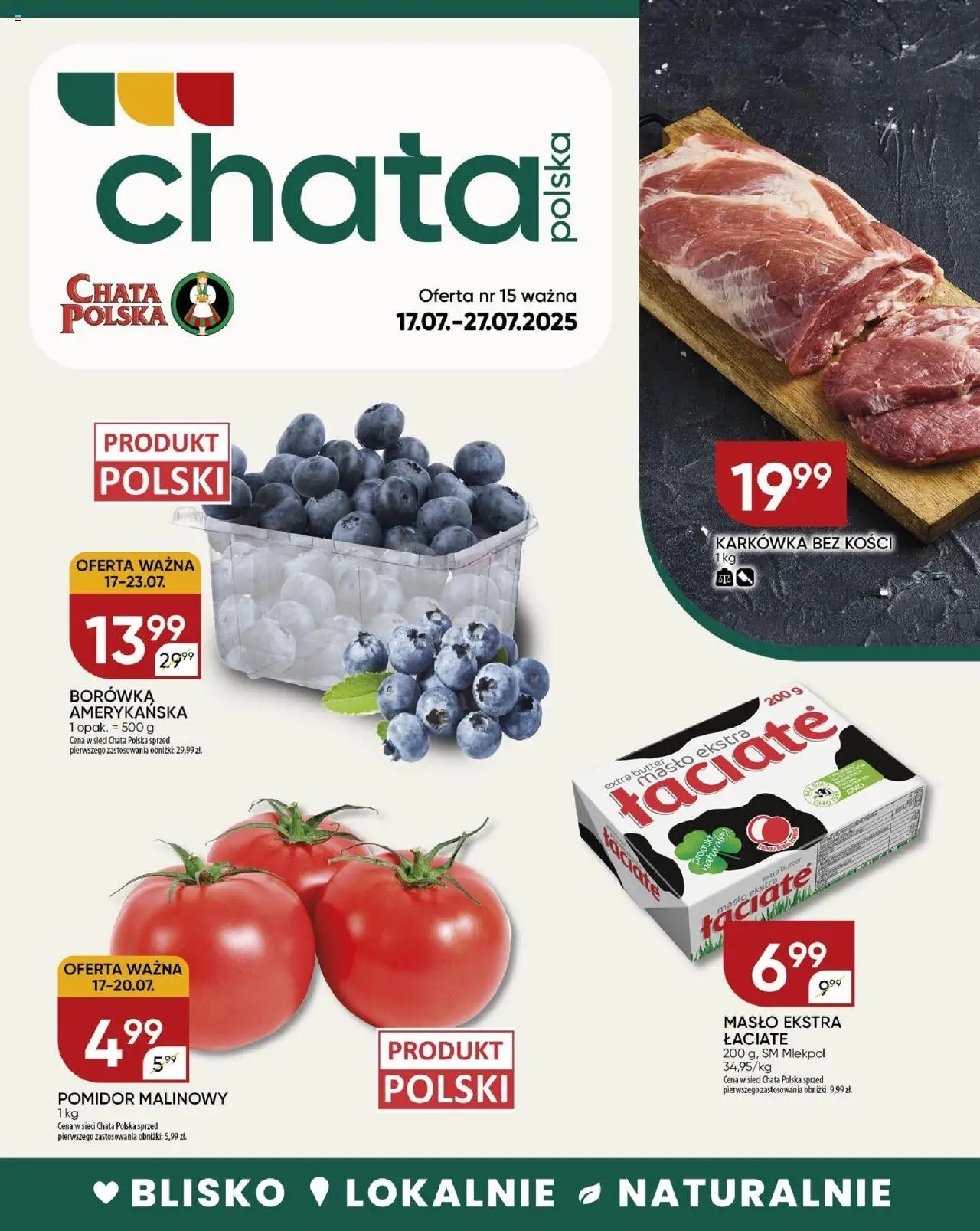 Chata Polska Gazetka od 17.07.2025 - Nowa Gazetka - Numer strony 1
