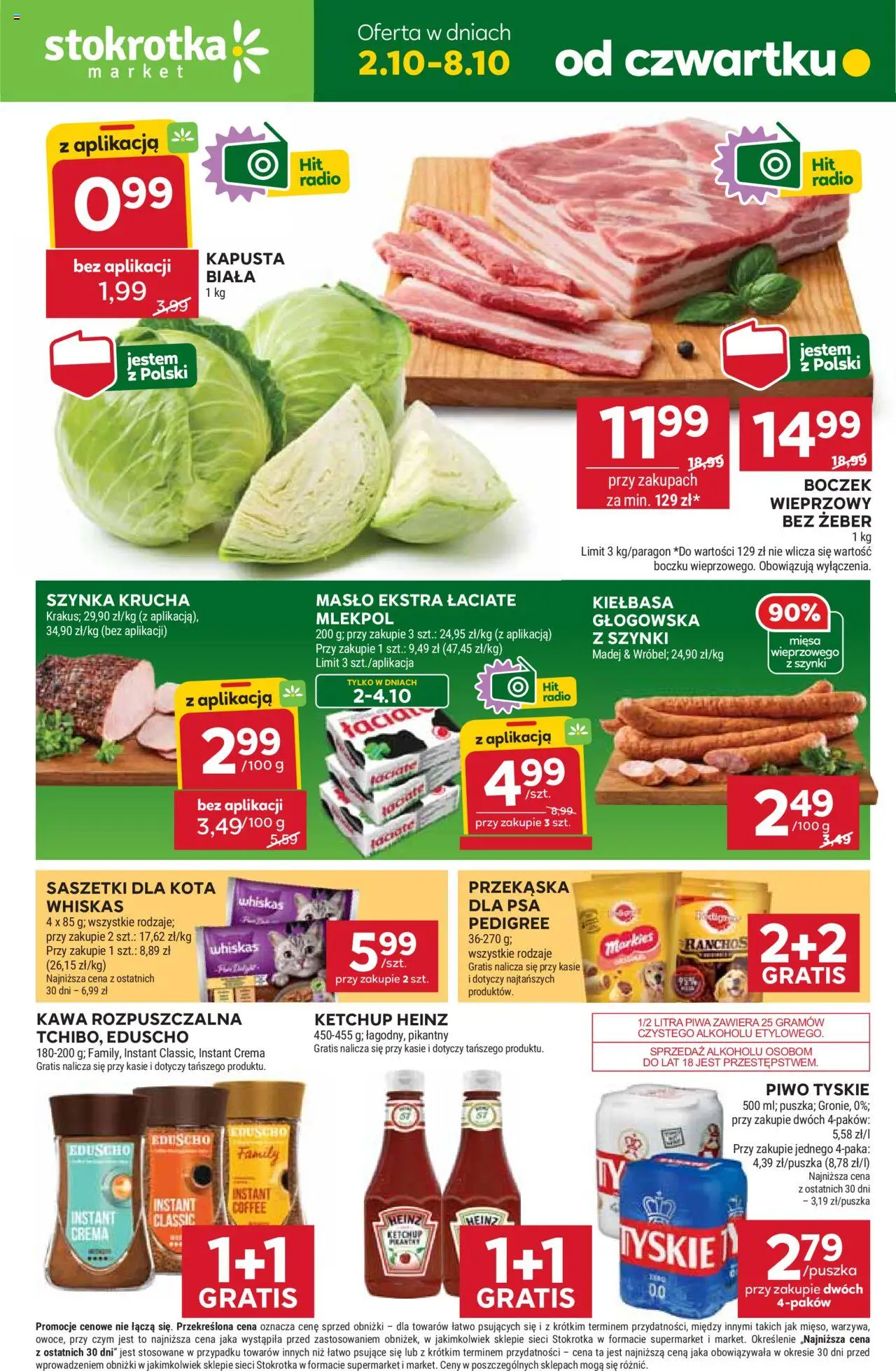 Stokrotka gazetka od czwartku 02.10.2025 >> "Market" - Numer strony 1