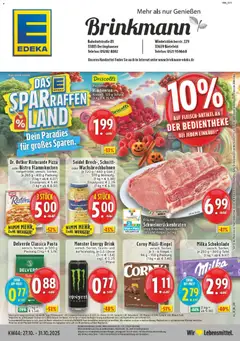 Vorschau von dem Prospekt des Geschäftes Edeka, gültig ab dem 26.10.2025