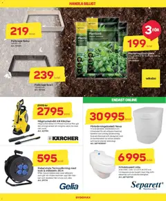 Förhandsgranska reklamblad Aktuella reklamblad ByggMax från butik ByggMax gäller från 28/11/2025 | Sida: 15