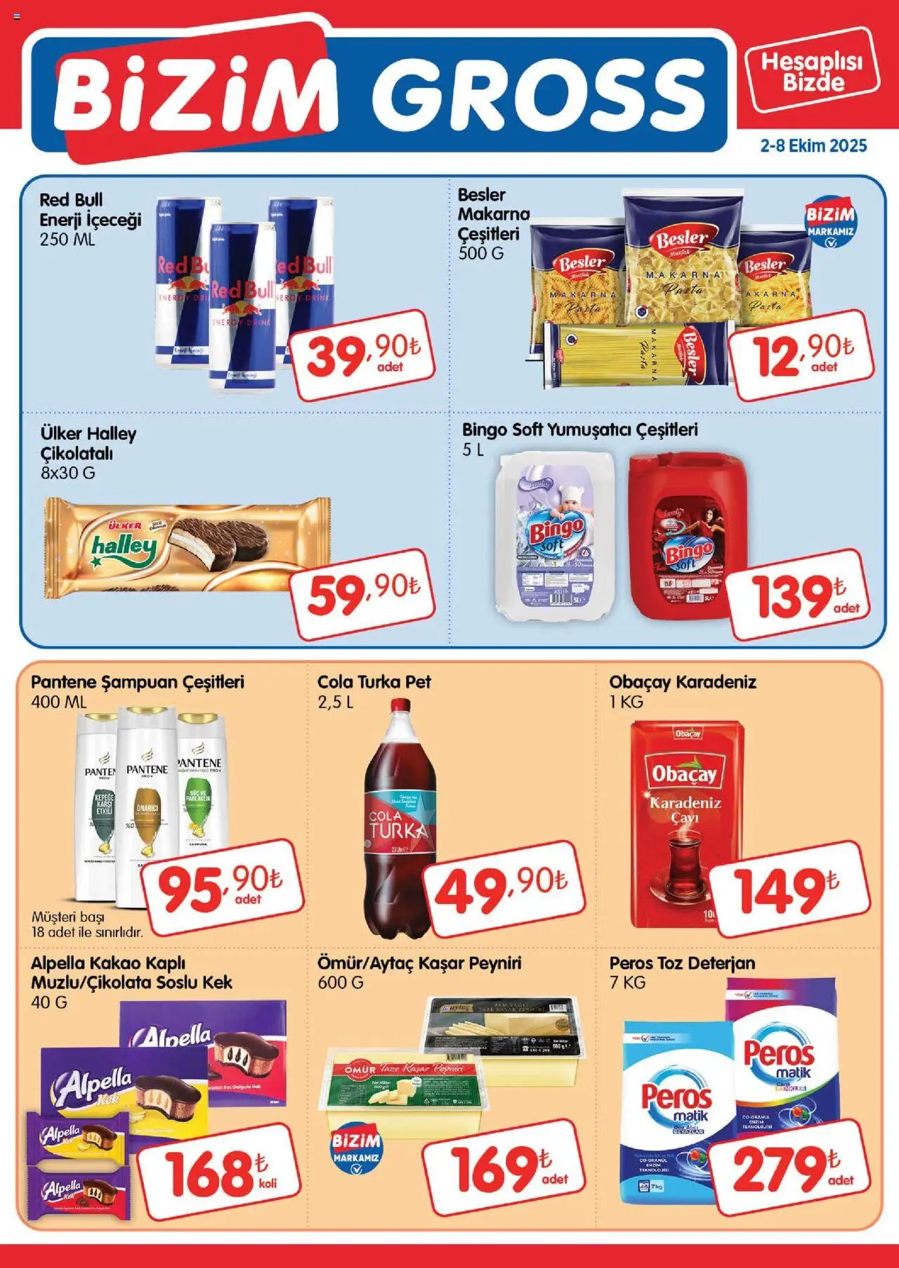 Bizim Toptan Bizim Gross Fırsat Bülteni (02 - 08 Ekim 2025) - Sayfa numarası 1