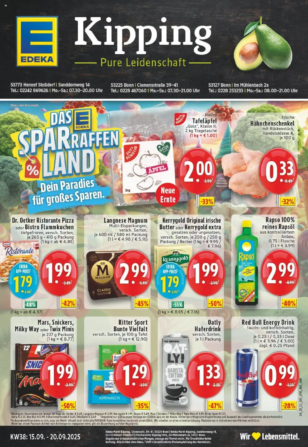 EDEKA Prospekt ab 14.09.2025 - Prospekt Bonn Online