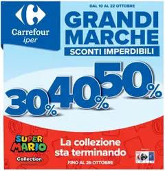 Anteprima dell'opuscolo Attuale volantino dal negozio Carrefour valido da 10/10/2025