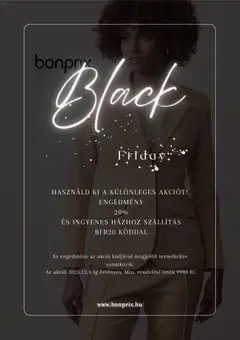 Bonprix - Black Friday megtekintése, amely érvényes 2025.11.28.-től