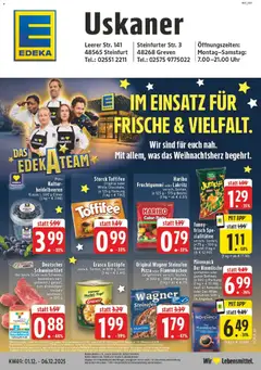 Vorschau von dem Prospekt des Geschäftes Edeka, gültig ab dem 30.11.2025