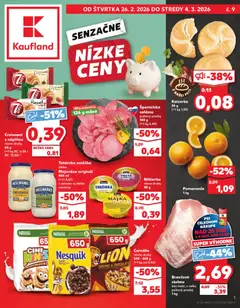 Náhľad Kaufland letáku platného od 26.02.2026