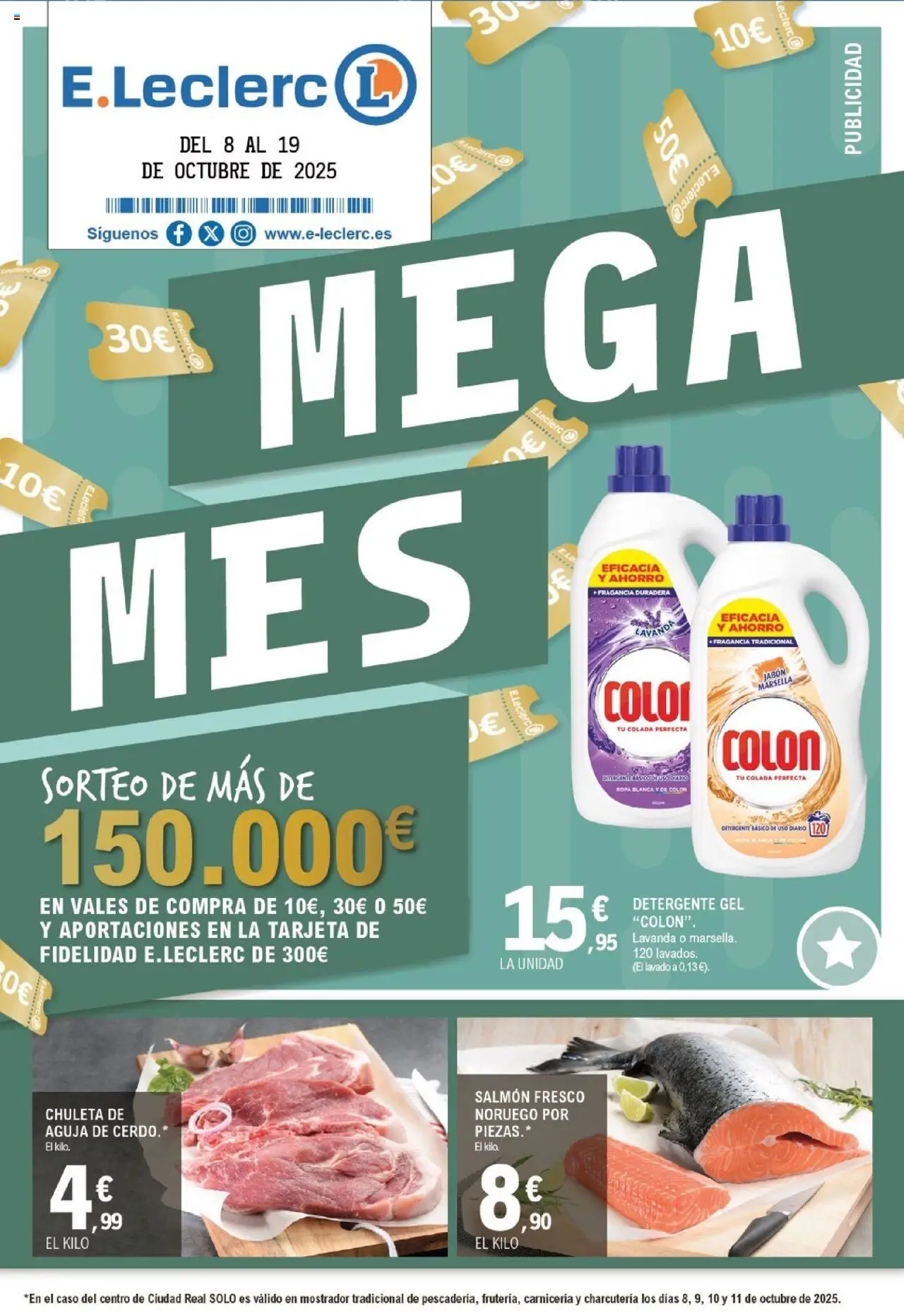 E.Leclerc Folleto > 08/10 - 19/10/2025 > Ofertas